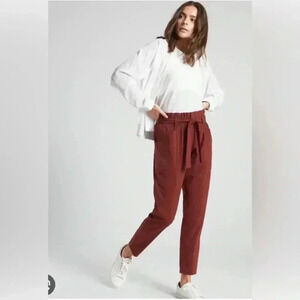 Athleta Brick Red Joggers